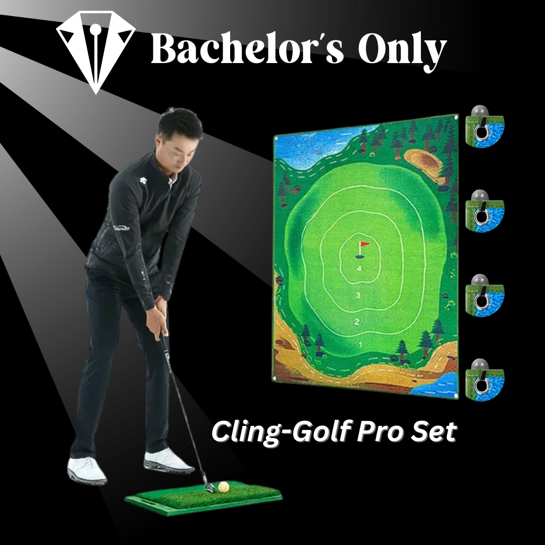 Bachelor's Only® Cling-Golf Pro Set