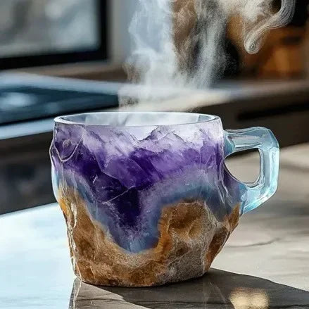 Resin Mineral Coffee Mug Gift
