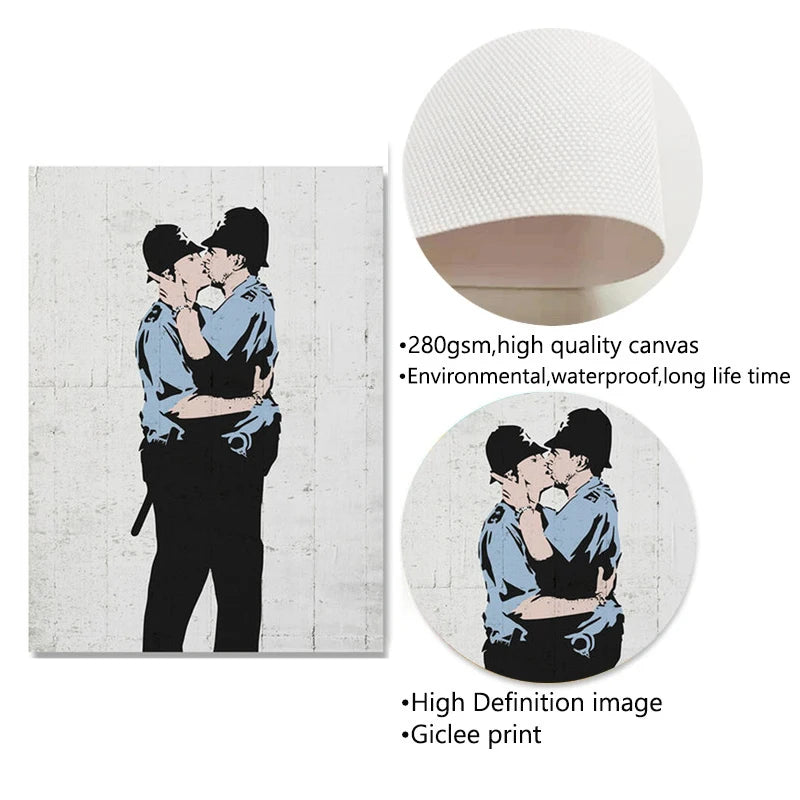 Bachelors Only® Custom Graffiti Prints